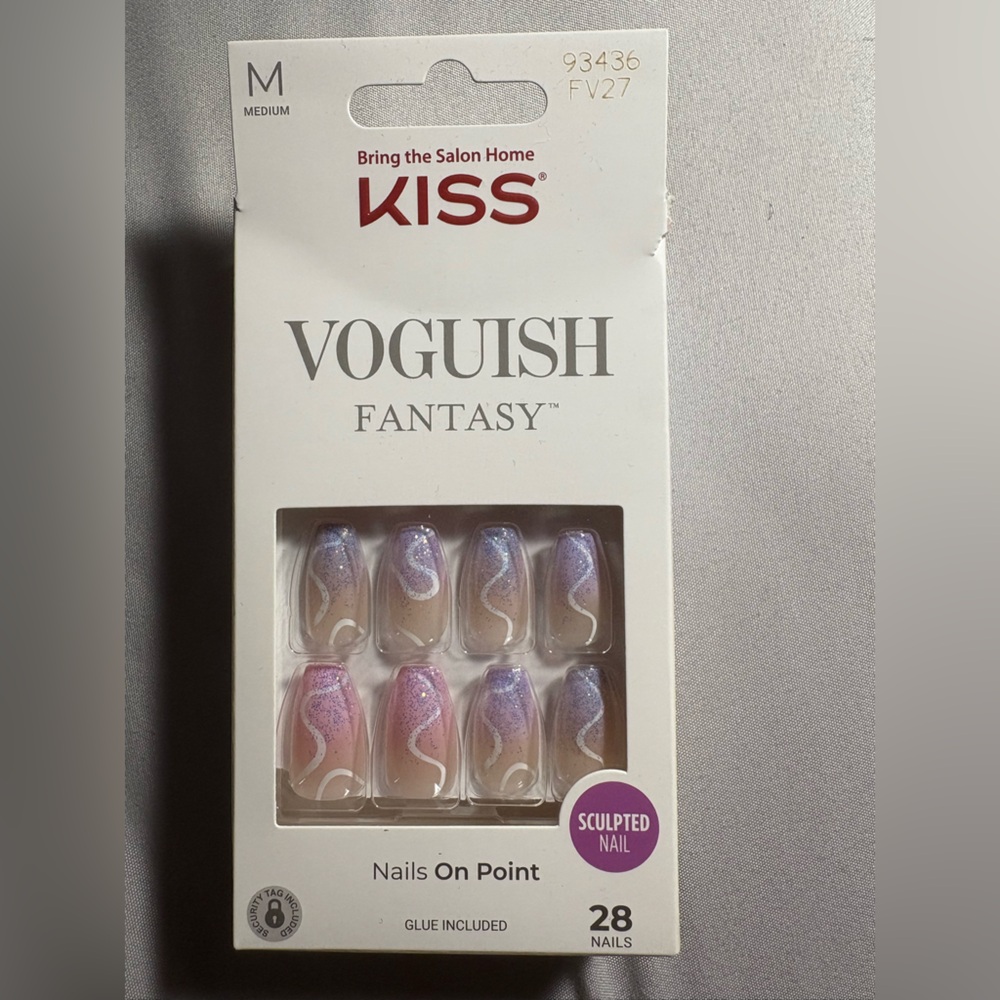 KISS Voguish Fantasy Sculpted Nails - Purple and Pink✨